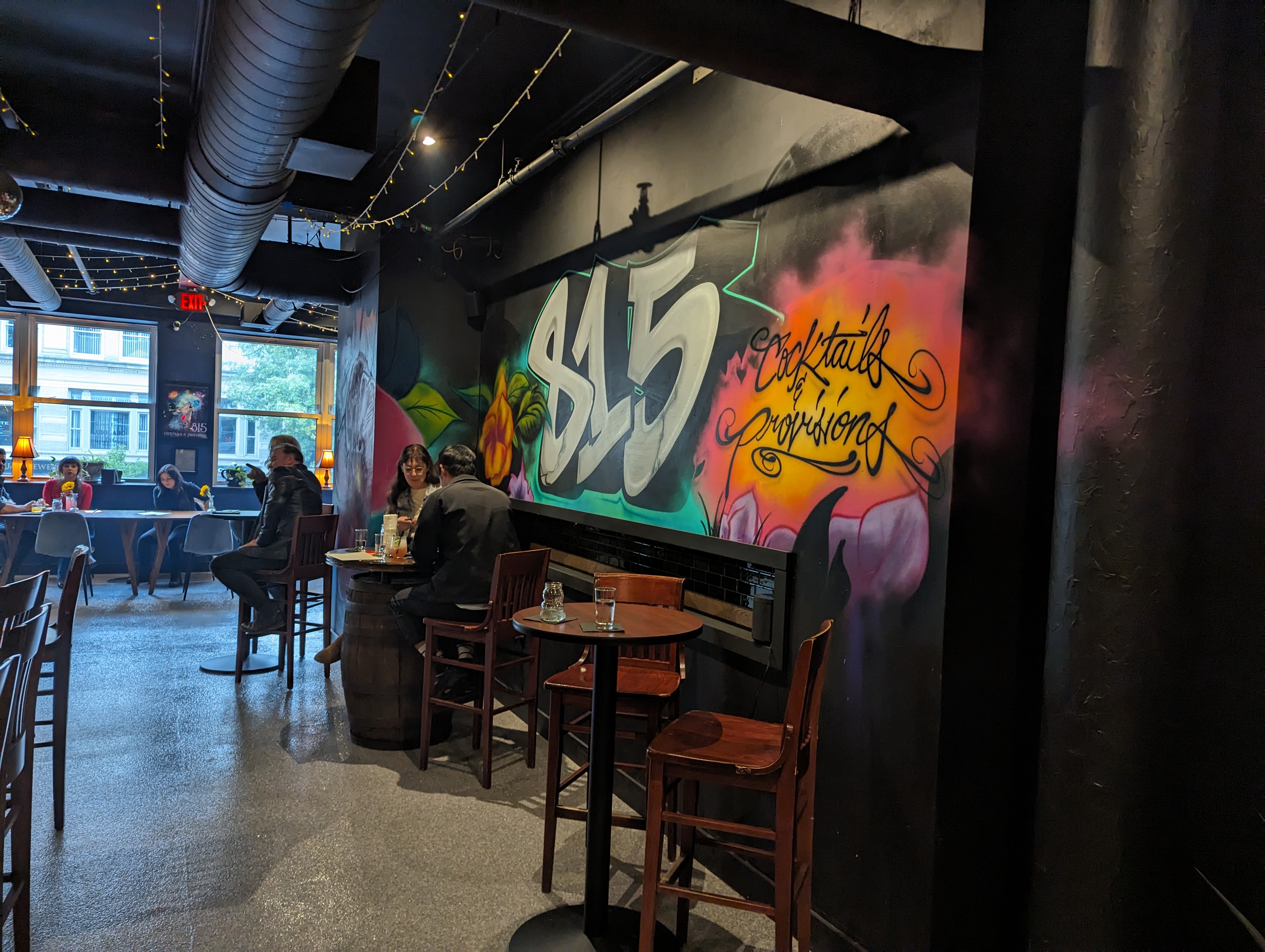 View of 815 Mural