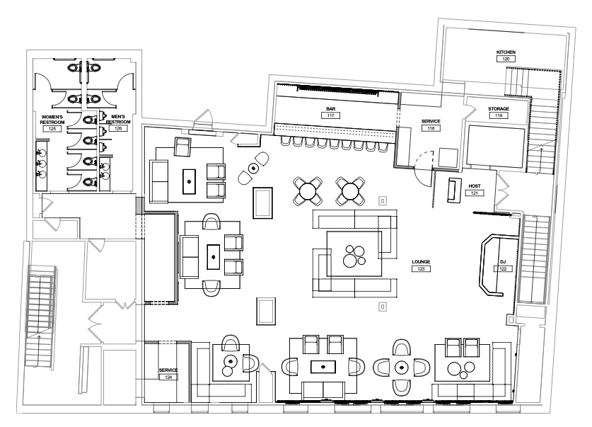 Lounge Floor Plan